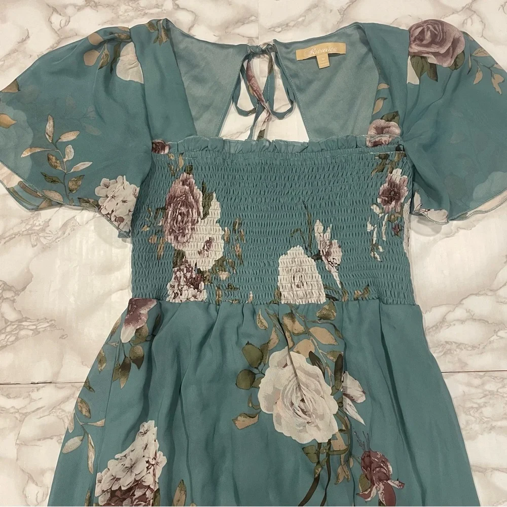 Ricarica Floral Maxi Dress - Picture 1 of 9